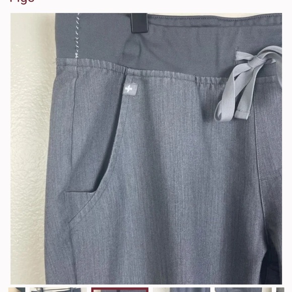 Figs Technical Collection Crop Scrub Joggers Size S/P - Picture 4 of 13